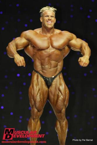 jay cutler at the20 olympia 2009 front relaxed